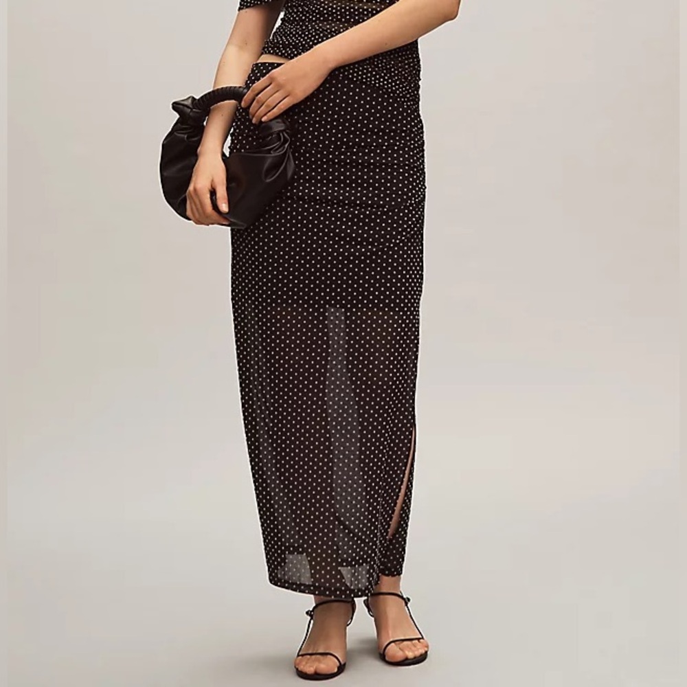 NWT! Maeve Mesh Maxi Skirt